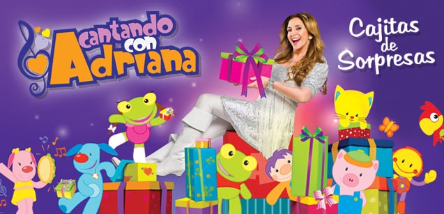 Basada en la primera canción que la cantante escribió, Adriana y sus personajes jugarán con un montón de cajitas, en donde se esconden las sorpresas q...