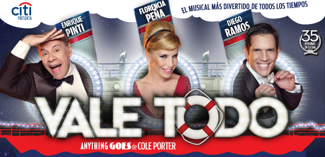 Es una comedia delirante que transcurre en un viaje en crucero desde Nueva York hasta Londres, durante el que el polizón Billy Crocker (DIEGO RAMOS) t...