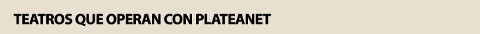 Plateanet teatros